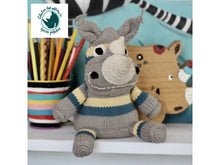 Load image into Gallery viewer, LITTLE NDABA SNUGGLE COLLECTION- RHINO YELLOW