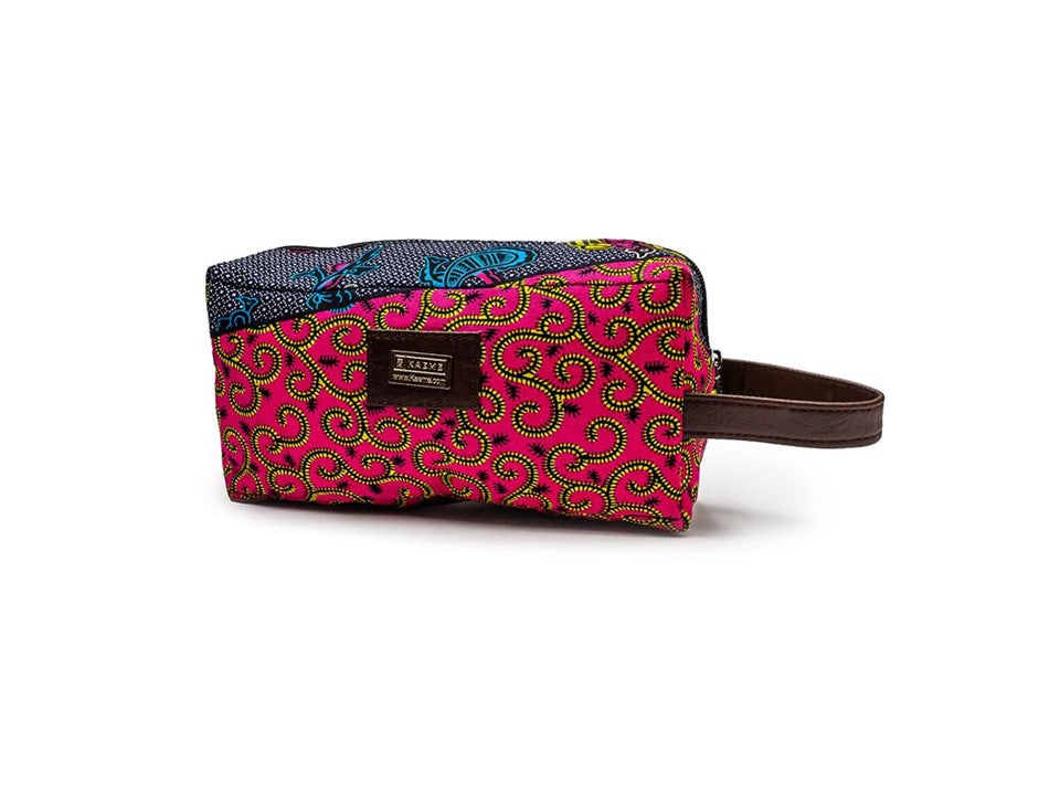 KAEME/MY GIDDINS OHEMAA PRINT TOILETRY BAG