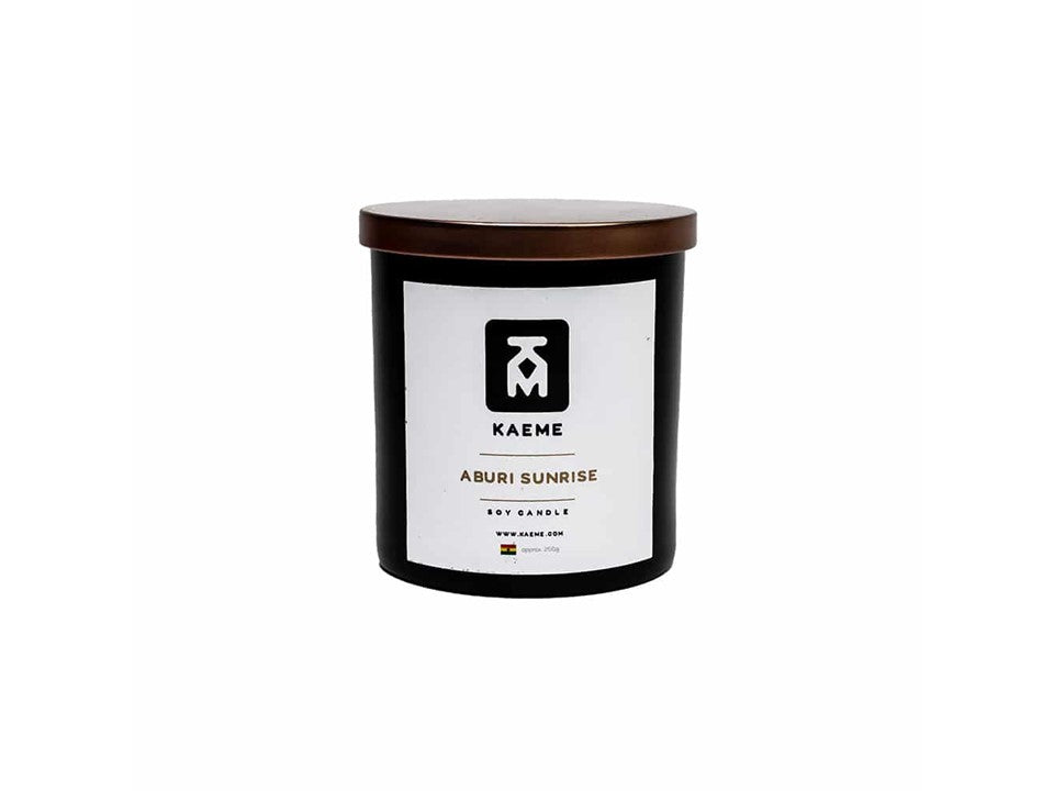 KAEME ABURI SUNRISE HAND POURED SOY CANDLE